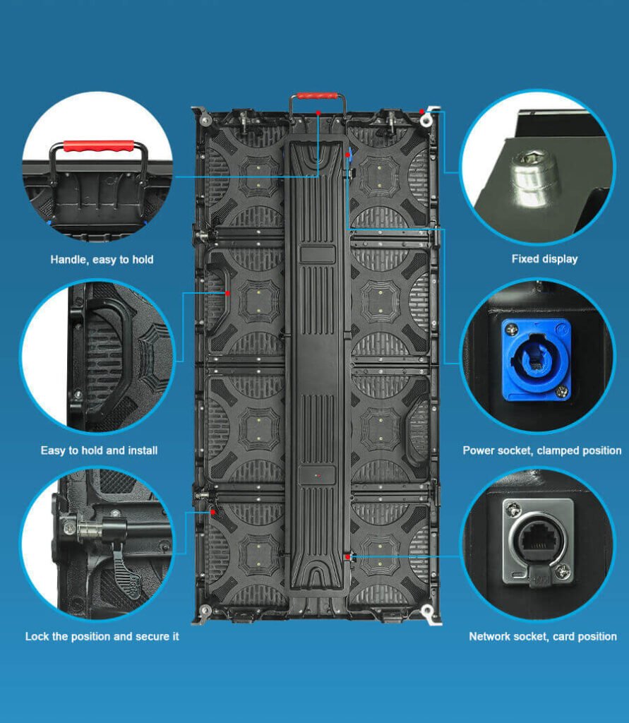 P2.5 Outdoor waterproof 1000x500mm