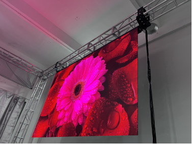 135” Rollable LED Display – Motorized Flexible LED Wall