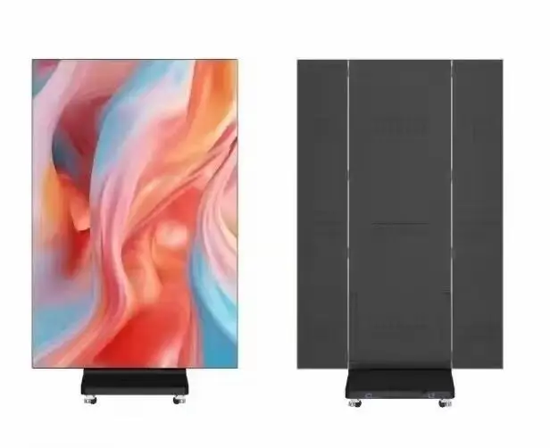 Triple-Fold LED Poster Screen – Foldable & Portable