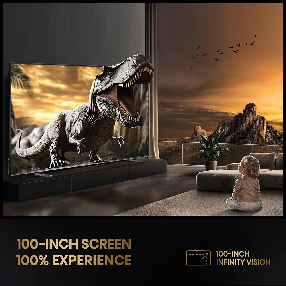 Hisense 100″ Class 4K (2160p) Smart QLED TV (100U8K)