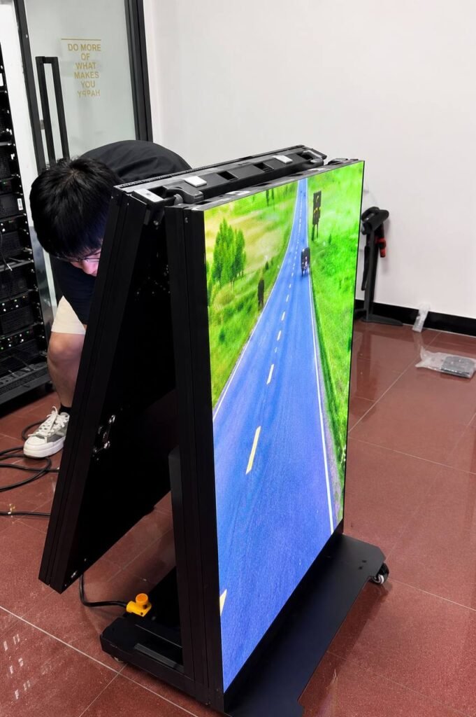 Foldable LED Poster Screen
