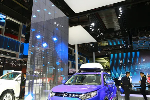 Side Lighting Transparent LED Display