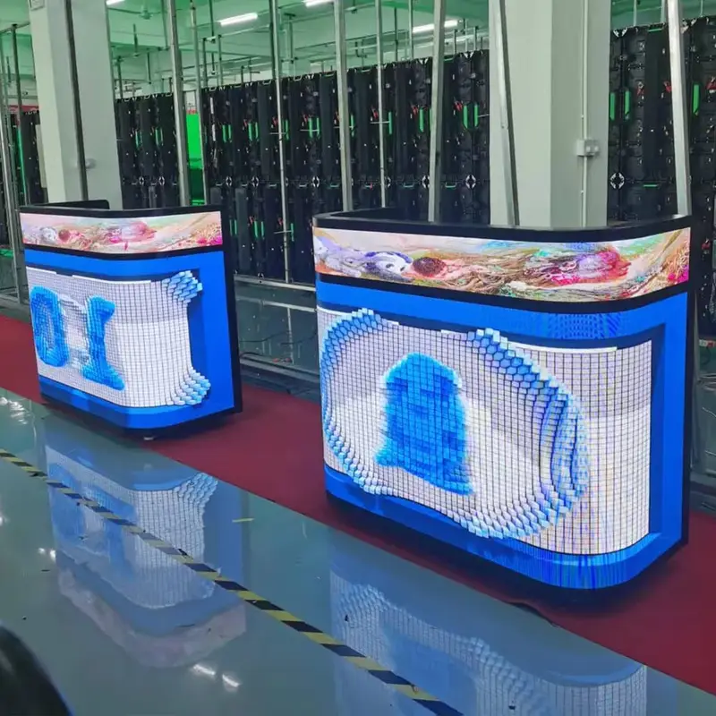 P1.86 LED DJ Screens & Reception Desk Display – Indoor High-Resolution