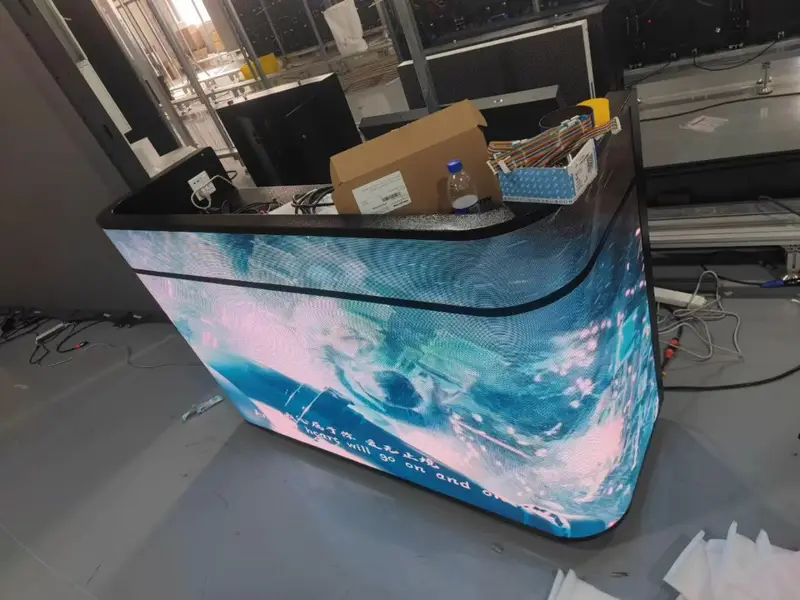 P1.86 LED DJ Screens & Reception Desk Display – Indoor High-Resolution