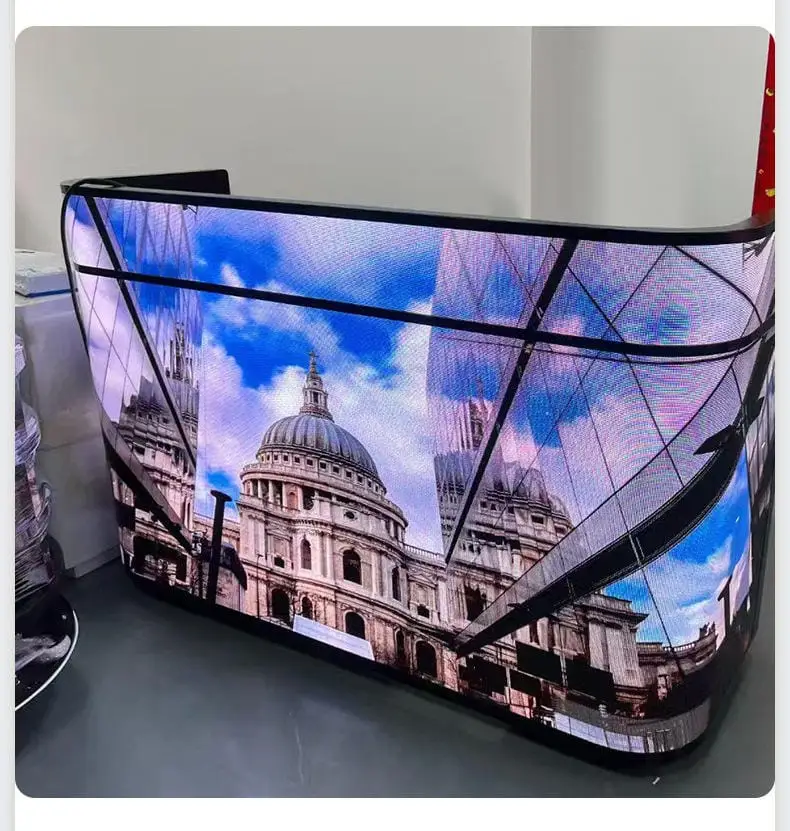 P1.86 LED DJ Screens & Reception Desk Display – Indoor High-Resolution